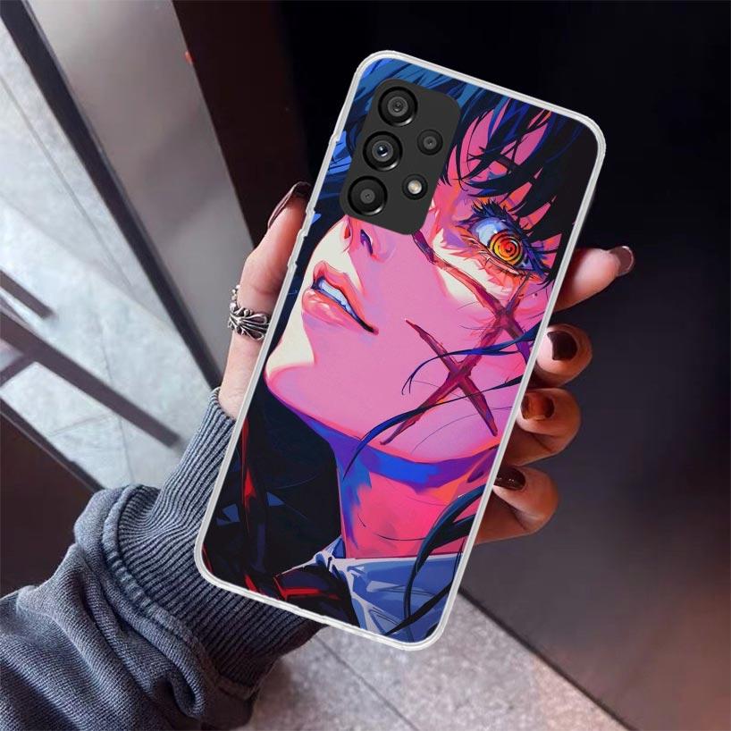 C-Chainsaw Mans Yoru War Devil Phone Case For Samsung Galaxy A17 A57 A37 A16 A26 A36 A56 A15 A25 A35 A55 A14 A13 A54 A53 A34 A24
