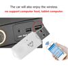 Внешний USB-совместимый с Bluetooth музыкальный приемник Беспроводной аудиоадаптер с совместимым микрофоном
