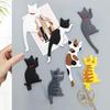 Strong Magnetic Cat Tail Fridge Magnet Hook - Creative Japanese Cartoon Design