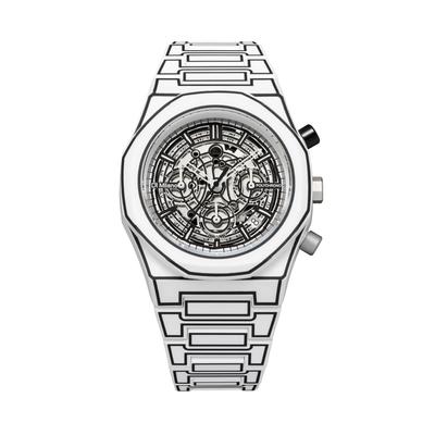 Авторизованный Дистрибьютор D1 Milano Часы Polychrono White Sketch PHBJ13 [D1 MILANO] Мужские [ПОЛИКАРБОН] 40.5 мм