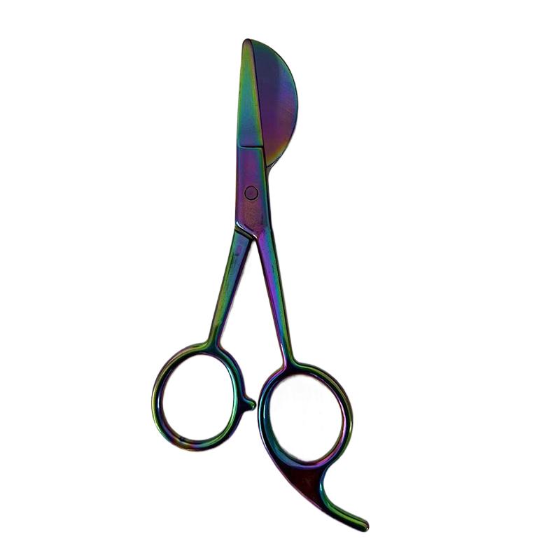 Ножницы с лезвием «утконос», ножницы «пеликан», ковровое покрытие со стальной ручкой, точная аппликация, ковровое покрытие, бытовые швейные ножницы