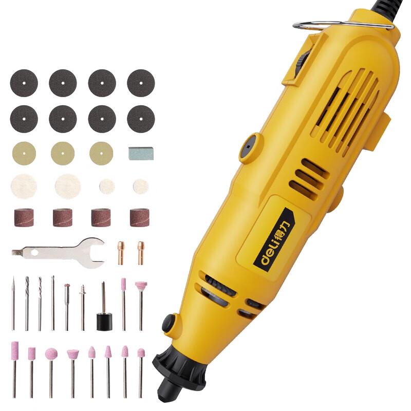 Deli 220V Handheld Electric Grinder Set