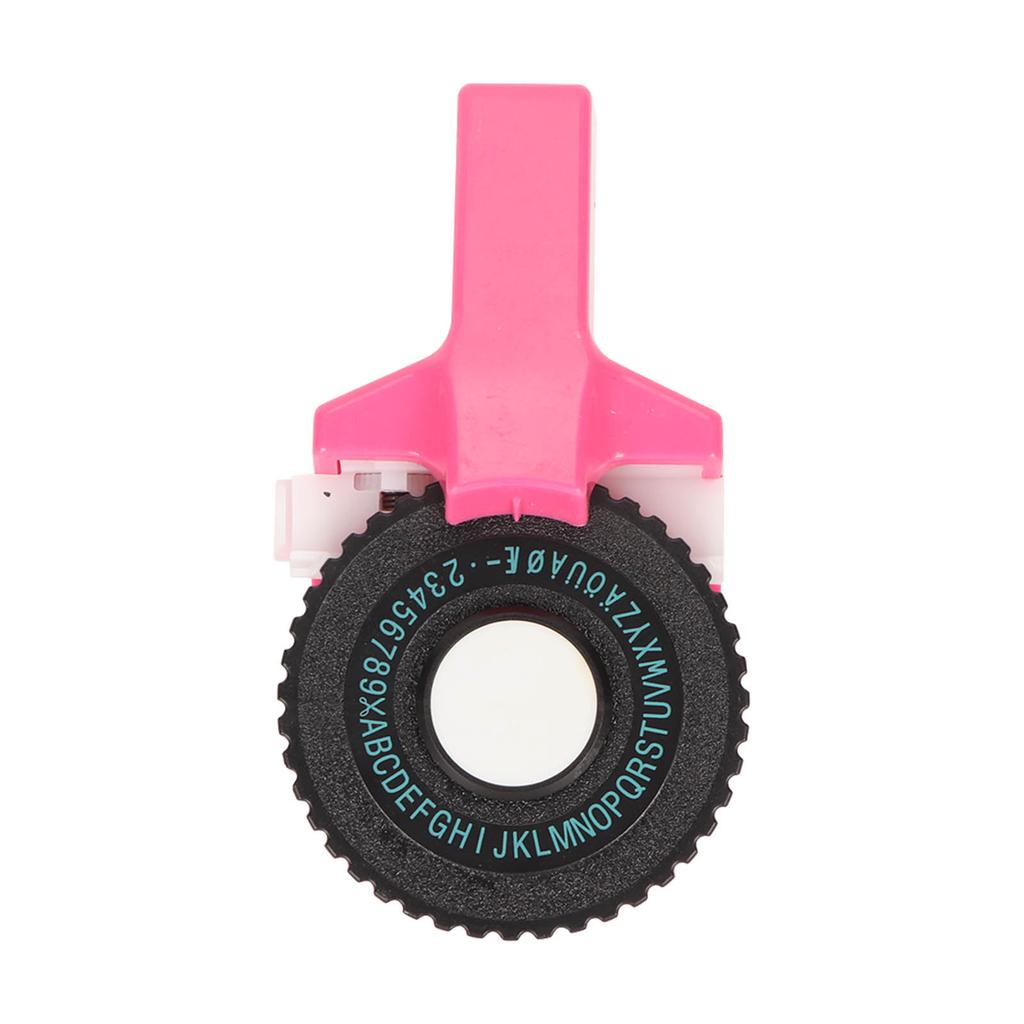 Embossing Label Maker Small Portable Ergonomic Design Manual Handheld Label Printer for