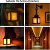Pixel style lantern night light -16 color remote control charging bedroom game room wall hanging desktop decorative lamp  color  1PC