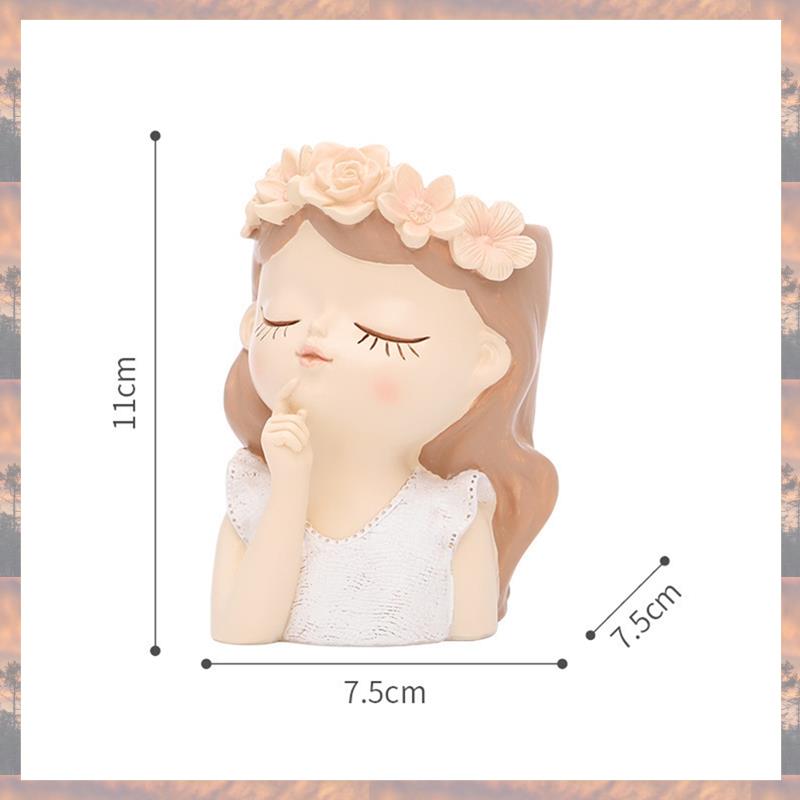 2025 Trend Small Fairy Succulent Plant Pot Kit With Drainage Hole 4 Inch Indoor Cactus Pot Unique Cute Flower Vases Decor Durabl