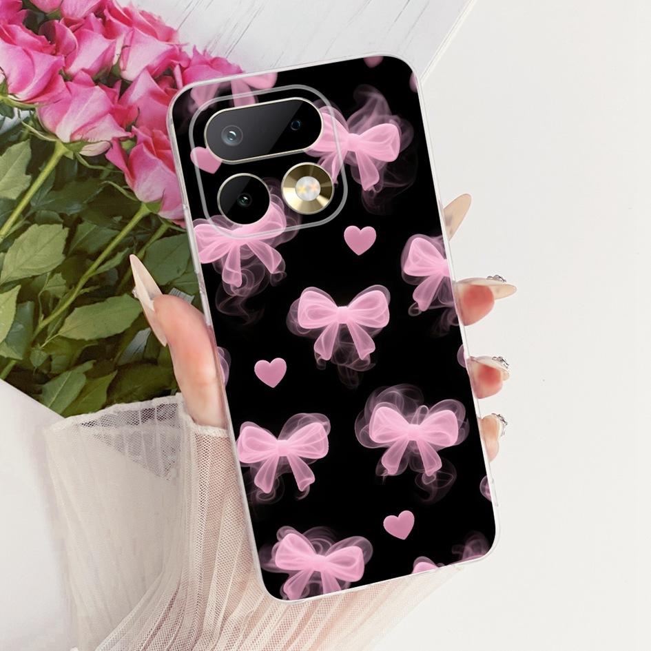 Чехол для Realme 16 Pro / Realme 16 Pro+ Чехол RMX5121 RMX5120 RMX5131 Популярный Мультяшный Мягкий Тонкий Прозрачный ТПУ Защитный Чехол для Телефона