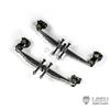 LESU metal simulation power front axle leaf spring front suspension X-8011 suitable for Tamiya 1/14 RC truck upgrade parts