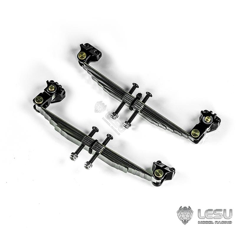 LESU metal simulation power front axle leaf spring front suspension X-8011 suitable for Tamiya 1/14 RC truck upgrade parts
