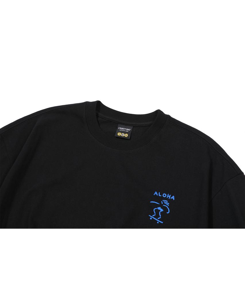 CPGN STUDIO Ola Crayon Short Sleeve T-Shirt Black