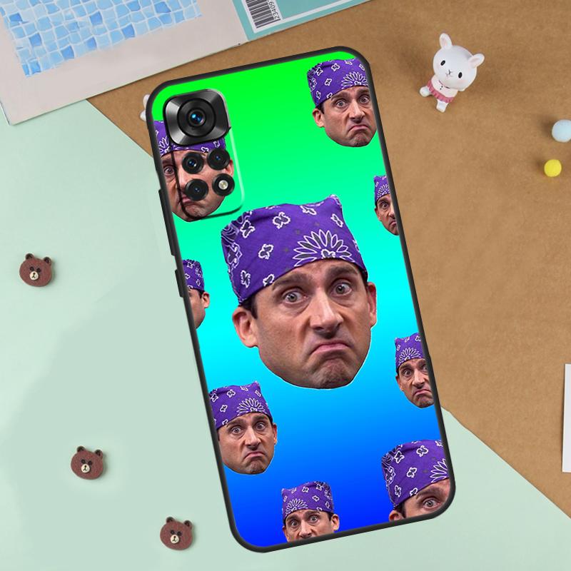 The Office Prison Mike Case For Xiaomi Redmi 14C 10C 12C 13C Cover For Redmi Note 13 Pro 14 9 10 11 12 10S 11S 12S