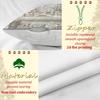 Set of 4 Christmas Throw Pillow Covers 18x18 Inch Christmas Theme Decorative Cushion Cases for Sofa Couch Home Office Decor