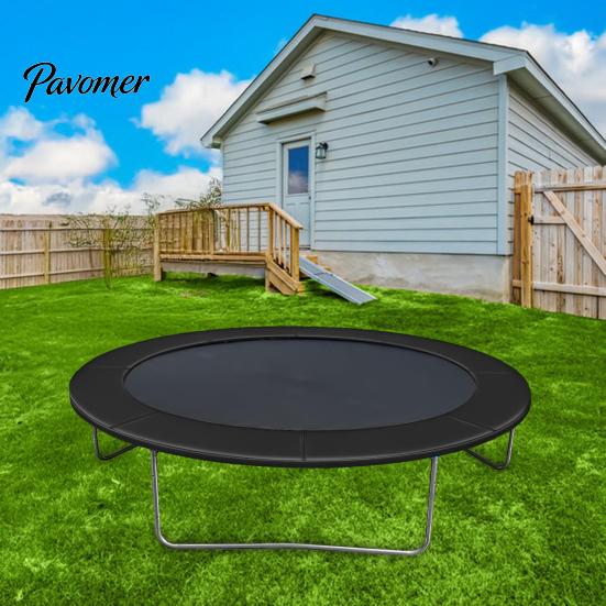 Trampoline Safety Accessory 8/10/12FT Replacement Pad UV Resistant Waterproof PVC Spring Cover Edge Protector Round Accessories Cushioning