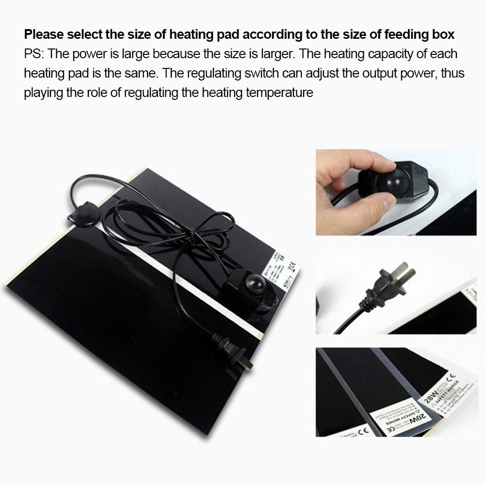 With Thermostat Controller Warm Heater Pad Pet Pad Heating Pad Reptile Vivarium Heating Mat