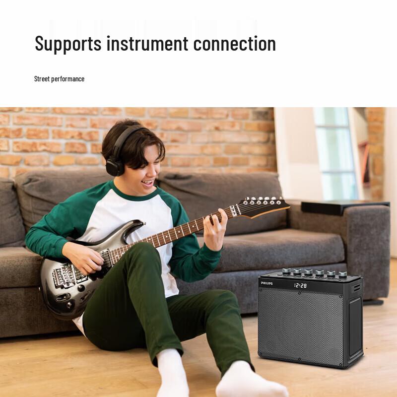 Philips SD139 Портативная уличная Bluetooth-колонка для караоке, китайская вилка (адаптер в комплекте) (Китайская версия)