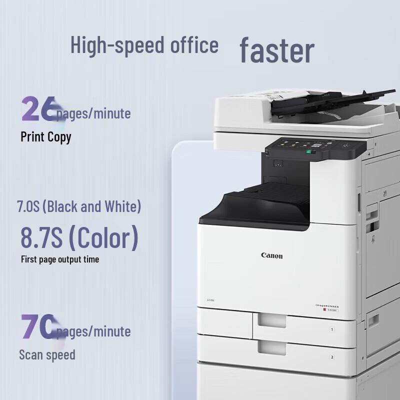 Canon C3326 Color Laser A3 Multifunction Printer CN plug (adapter included)