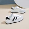 Мода 2024 весна и осень женские спортивные туфли толстая подошва повседневные трендовые простые спортивные туфли