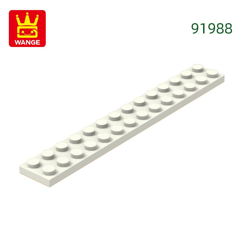 Нетоксичный 25 шт./лот 91988 Пластина 2x14 Строительные блоки Moc Цветные Аксессуары Совместимые с Brick DIY Строительные Игрушки
