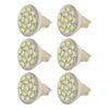 6PCS 3W GU4 LED Bulb 12V LED Light Bulb Easy MR11 Spotlight  Ceiling Lights