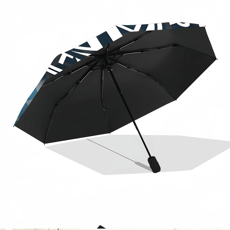 Manchester Football FC Print Automatic Open Close Umbrella, Portable Foldable Umbrella, for Outdoor Commute Camping Trip, Ideal Birthday Gift