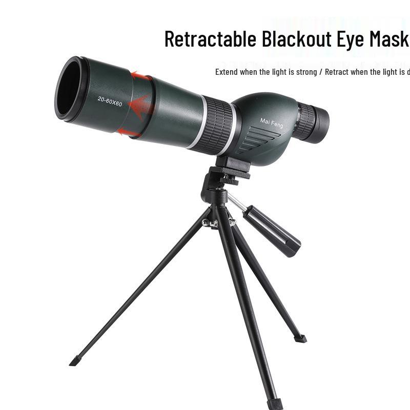 Maifeng 20-60X60 Birdwatching Scope: HD High Magnification Variable Zoom Monocular Telescope