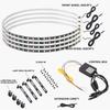 Symphony 15,5 дюймов Hub Lights rgb Atmosphere light Внешние аксессуары окружающее освещение Колесо Кольцо Неоновая Лента Света Для ATV MTV