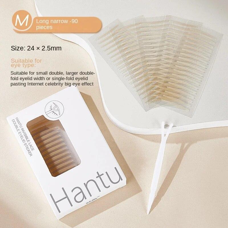Eyelid Tapes Stickers Invisible Double Fold Eyelid Lace Paste Self-adhesive Natural Eye Tape Make Up Tool Clear Stripe
