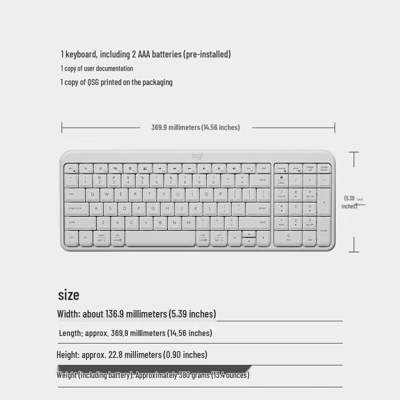 Logitech Беспроводная Bluetooth-клавиатура K251