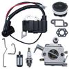 Комплект карбюратора и катушки зажигания AT21-C1Q S57B для бензопилы Stihl 017 018 MS170 MS180 Замена 1130 120 0603