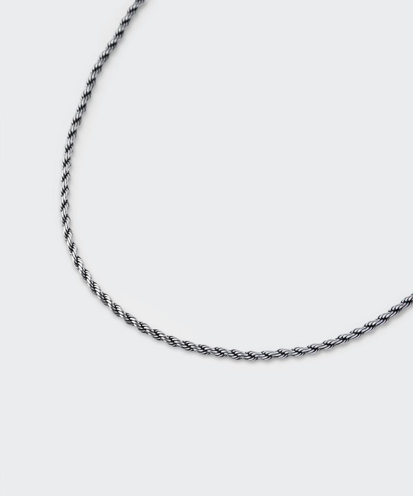 Musinsa Standard Rope Chain Necklace [Silver]