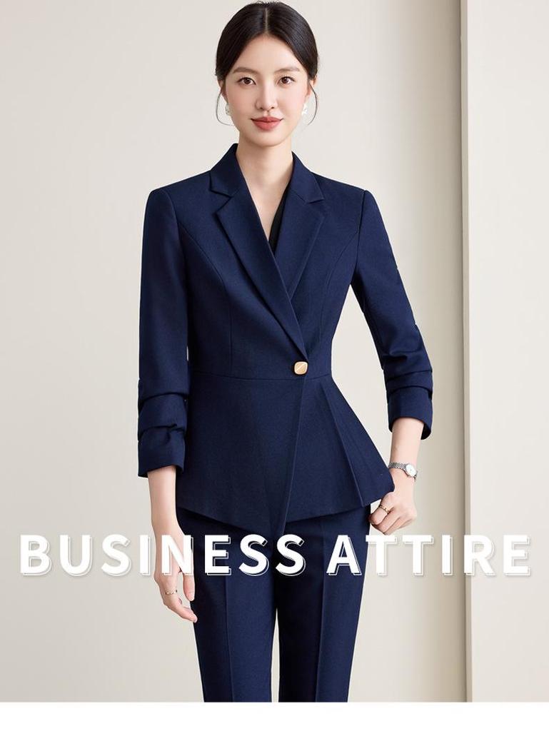 Женский профессиональный костюмный набор - Новинка Осень 2025 Формальная одежда для ювелирного магазина, салона красоты и ресепшена отеля