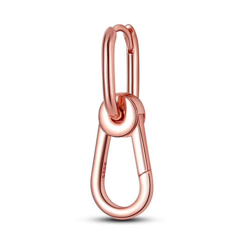 Новые бусины-подвески из стерлингового серебра 925 пробы с геометрическими линиями подходят для оригинального браслета своими руками для изготовления ожерелий с подвесками для женщин