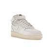 Nike Air Force 1 07 Mid White Canvas Женские кроссовки Summit-White Pearl-White Black DZ4866-121