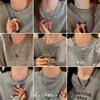 Сладкий Прохладный Ветер Алмазная Буква Медведь Бабочка Ожерелье Холодный Ветер Хип-Хоп Личность Цепочка для Свитера Универсальное Ожерелье