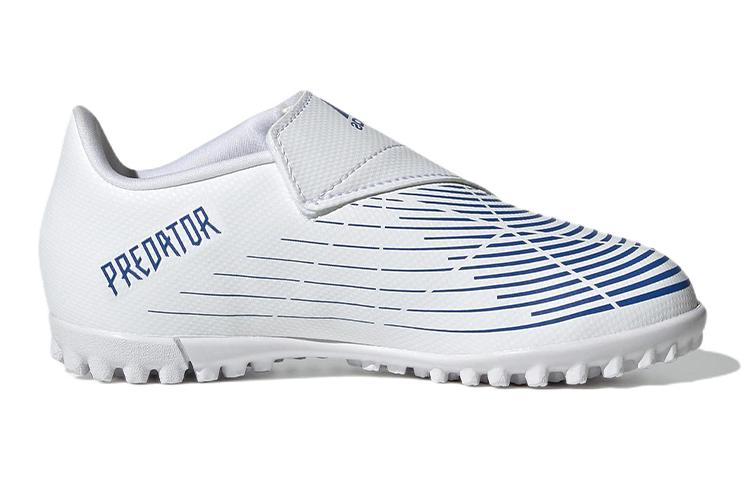 adidas Износостойкие низкие футбольные бутсы Бело-синие Детские GZ7198