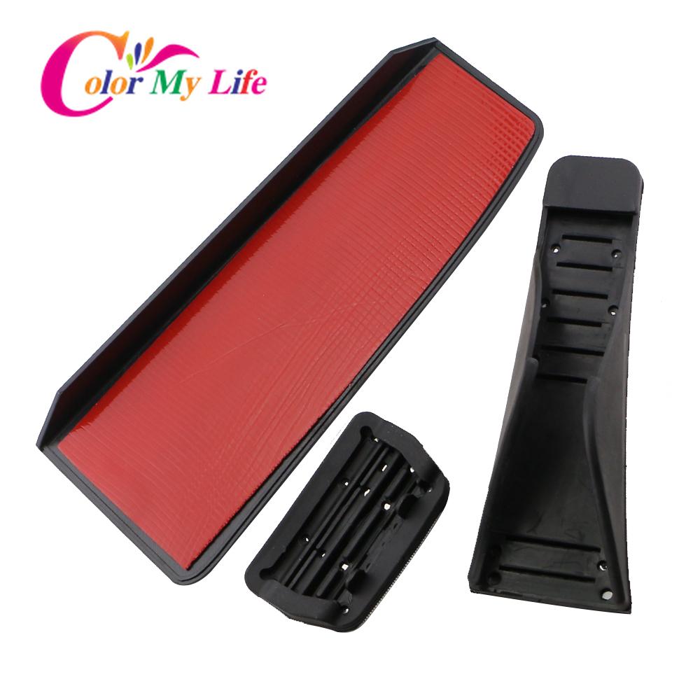 Автомобильные педали из нержавеющей стали Color My Life для Volvo XC60 2017-педаль акселератора, подставка для ног, защита педалей