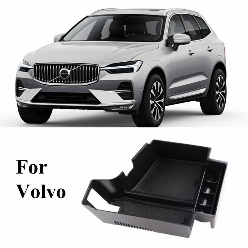Центральный подлокотник автомобиля, держатель для хранения вещей для Volvo XC60 XC90 S90 V90 S60 V60 V90, органайзер для центральной консоли, аксессуары для уборки