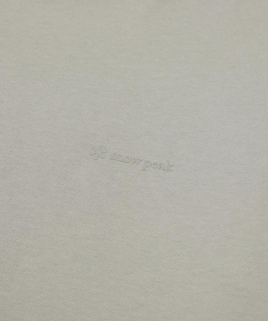 Snow Peak Jersey Basic Sweatshirt, size L, GS-S25SMFHT50, perfect for camping, outdoor activities, and festivals.