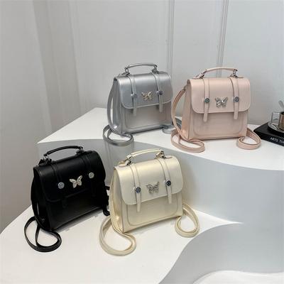 Новый летний модный и однотонный рюкзак-бабочка в студенческом стиле для женщин, повседневный, простой, портативный, для путешествий