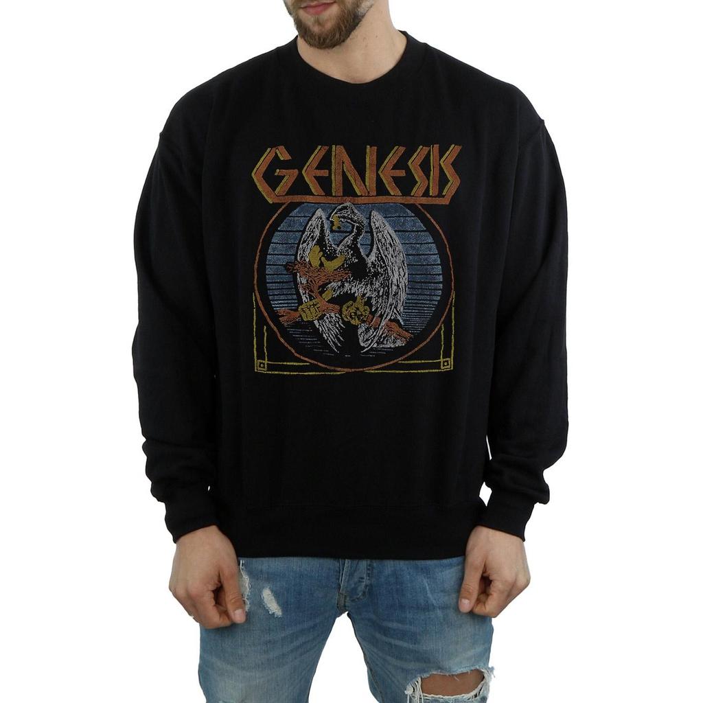 Genesis Mens Distressed Eagle Sweatshirt