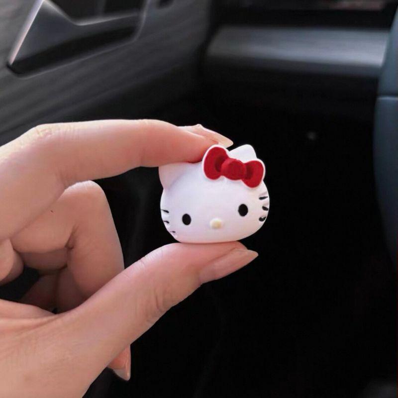 Car Air Vent Decoration, Cute Kitty Cat Car Interior Accessories, Creative Ornament, Aroma Diffuser Stone, Perfume