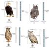 Hanging Decoration Pest Control Bird Scarer Bird Repelling Artifact Fake Owl Bird Repellent