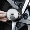 AAAYW1 4pcs 56mm 60mm 65mm Car Wheel Center Stickers Hup Emblem For Opel Insignia Astra J F Antara Meriva Zafira H G Corsa Vectra OPC