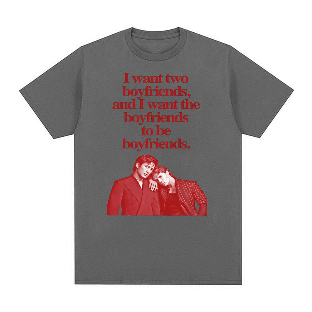 Llya Shane I Want Twoboyfriends Connorhudson Hollander Rozanovrivalry T Shirts Unisex Unisex Hot Sale Fashion T Shirt Summer Tshirt