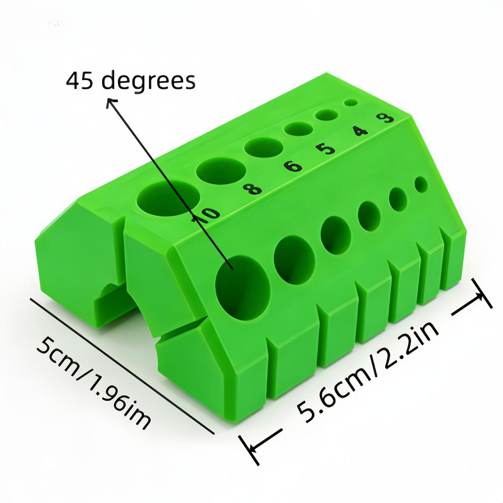 1 drill guide for precision drilling heavy duty plastic alignment system with digital guide