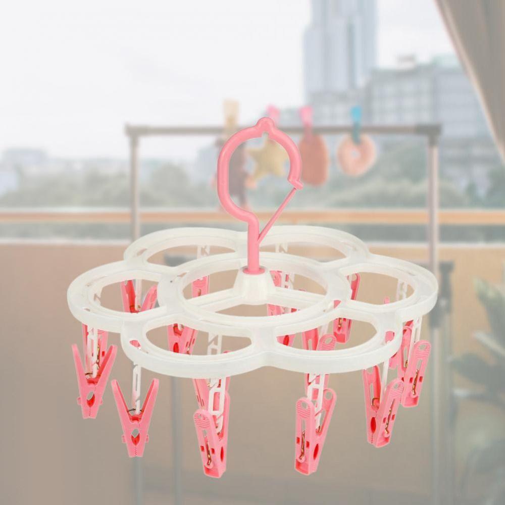 Clothespin For Socks Children Laundry Rack Home Supply Clothes Hanger Clothes Organizer Drying Rack