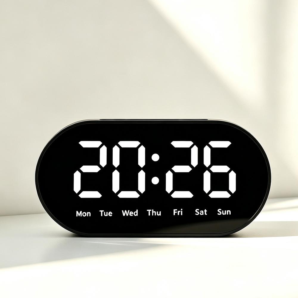 New Electronic Clock Desktop Clock for Junior and High School Students High Value Digital Display Large Character Alarm Clock