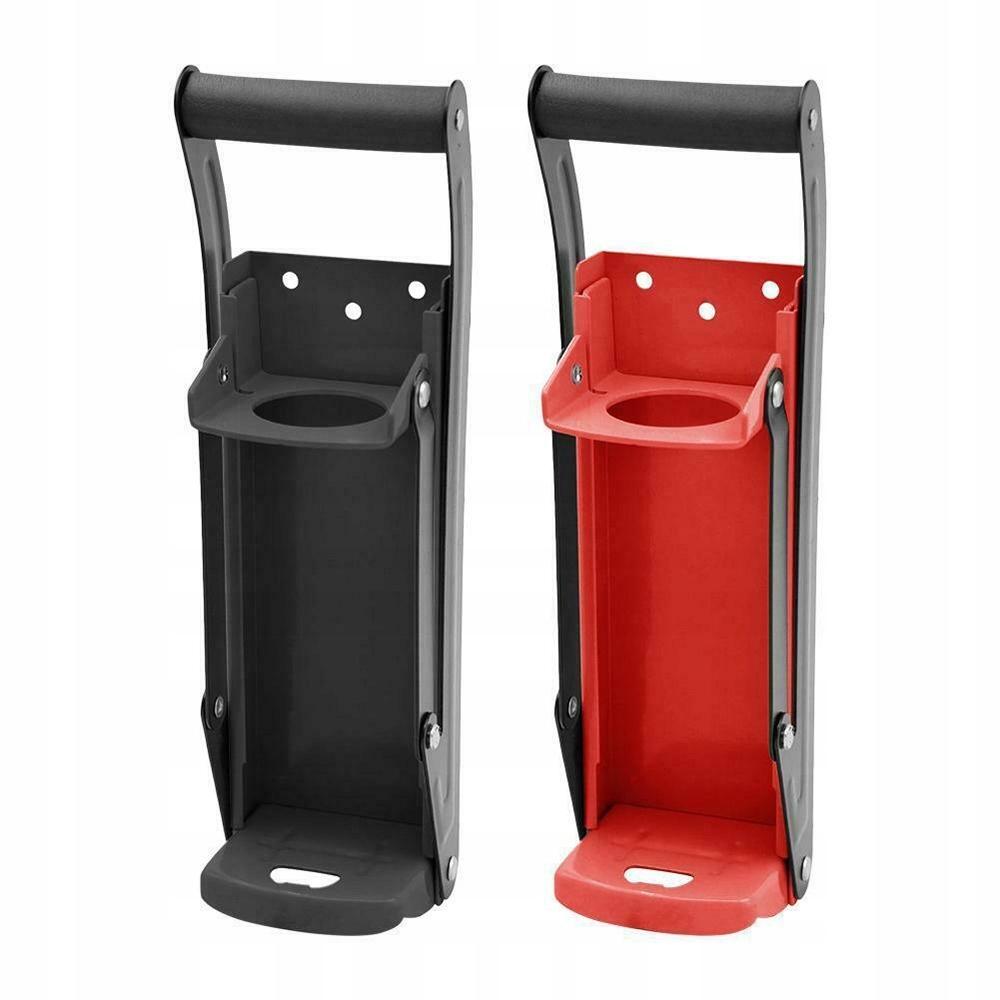 Portable or wall-mounted can crusher + opener