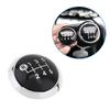 6 Speed Car Gear Shift Knob Emblem Cap Cover for Toyota Corolla 1.8MT 2007-2013/ RAV4 AVENSIS YARIS D4D URBAN ALTIS SCION