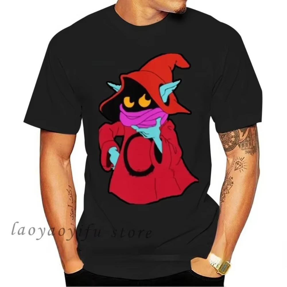 Забавная футболка с мыслями Орко, винтажная футболка He-Man Orko He Man TV Skeletor Man At Arms Beast Man, игрушки 80-х, топы, женская, мужская, оверсайз