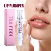 EELHOE Instant Volumising Lip Plumper Oil Collagen Moisturizer Care Lip Mask Repairing Reduce Lip Fine Lines Brighten Makeup Lipgloss